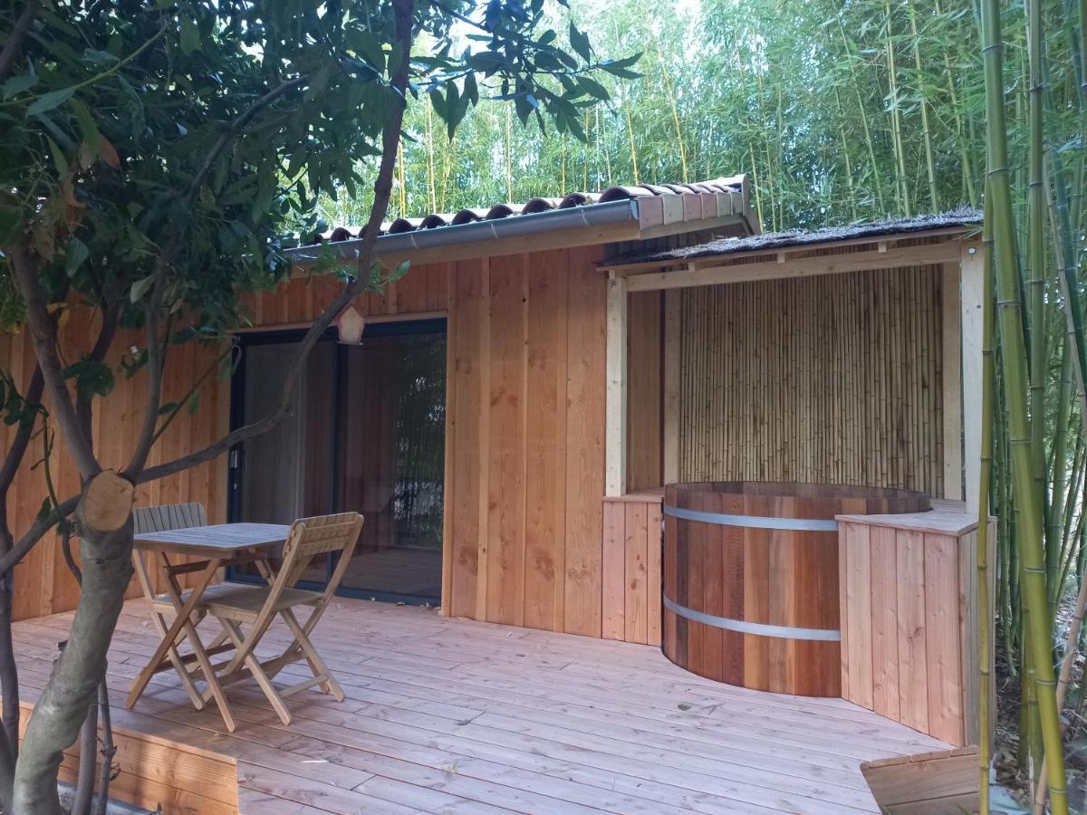 Maisonette Et Spa Bois La Begude-de-Mazenc Exterior photo